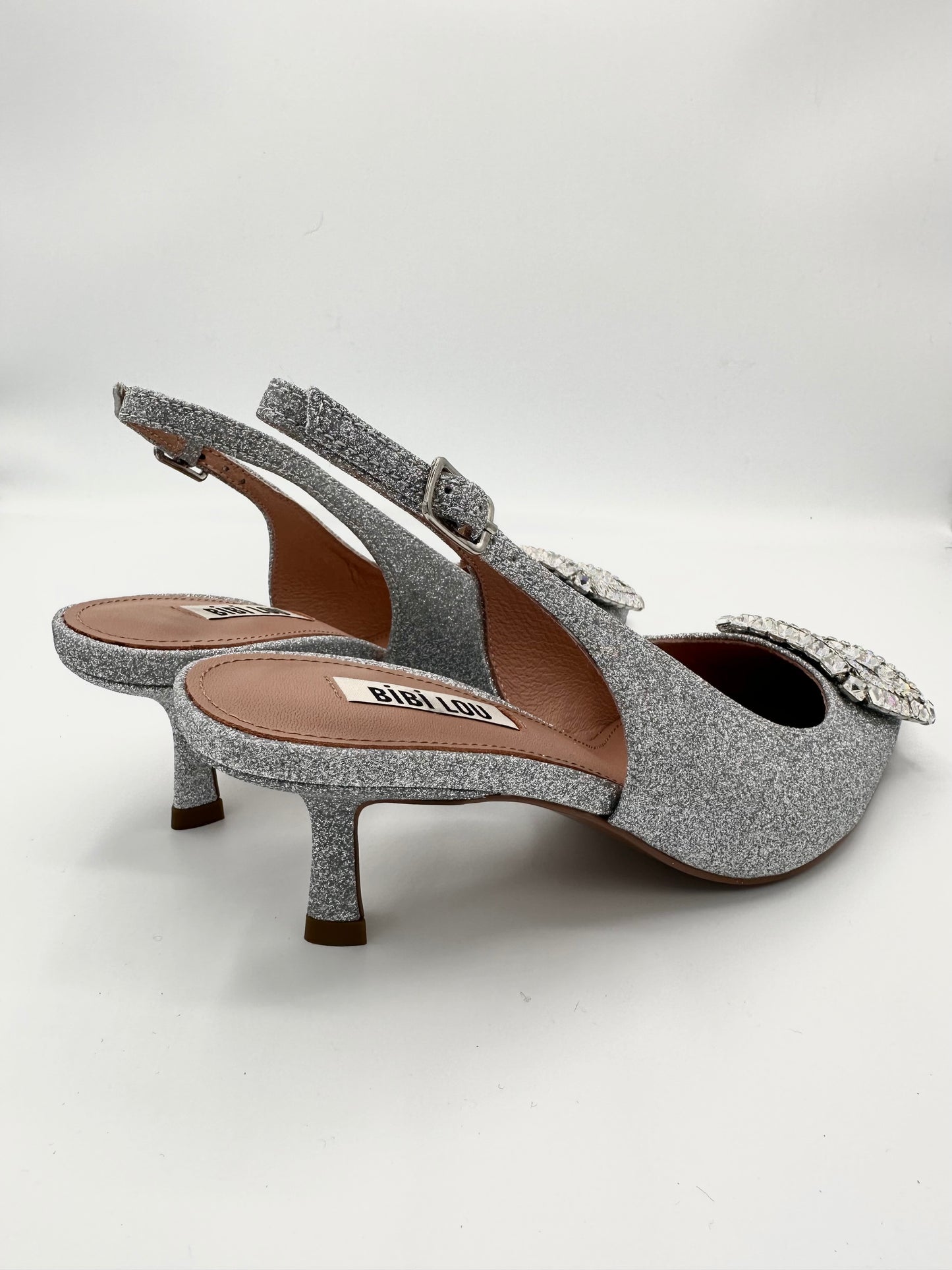 CRYSTAL CINDERELLA GLITTER HEEL