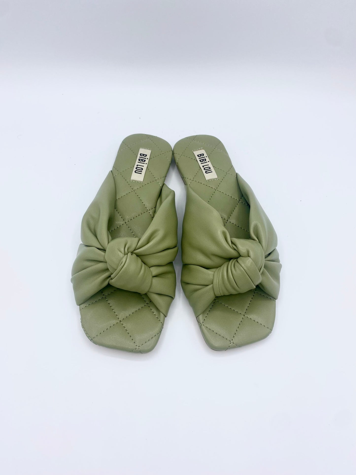 FLAT KNOT SANDAL OLIVE