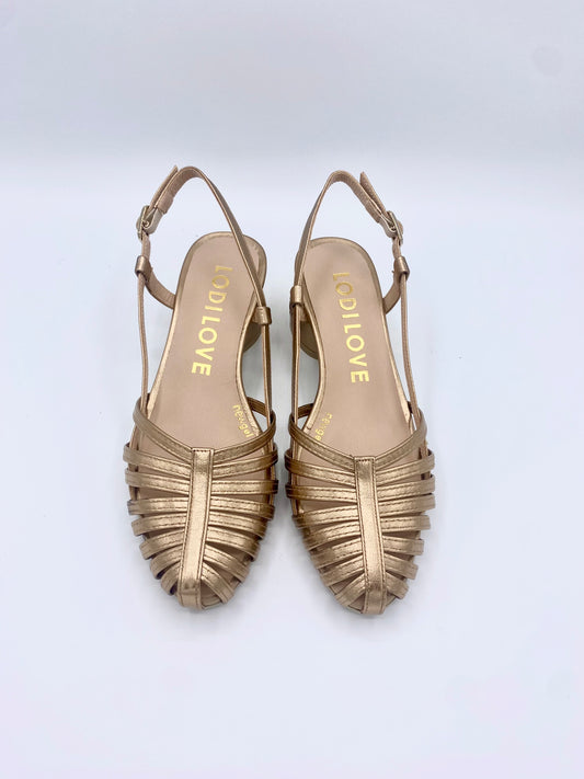 SLINGBACK PUMP ROSÉ GOLD