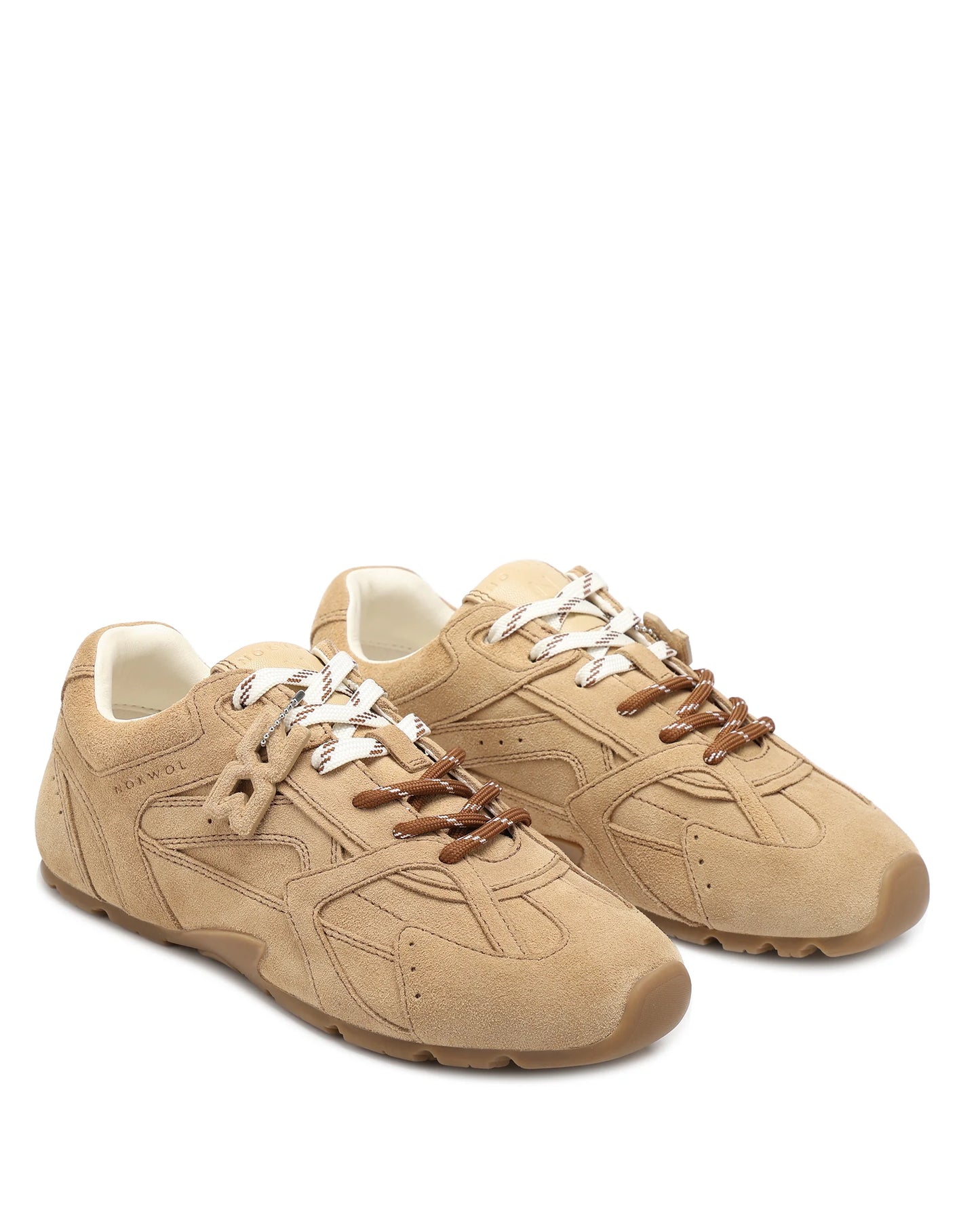 NOKWOL ATLAS BEIGE SUEDE SNEAKER