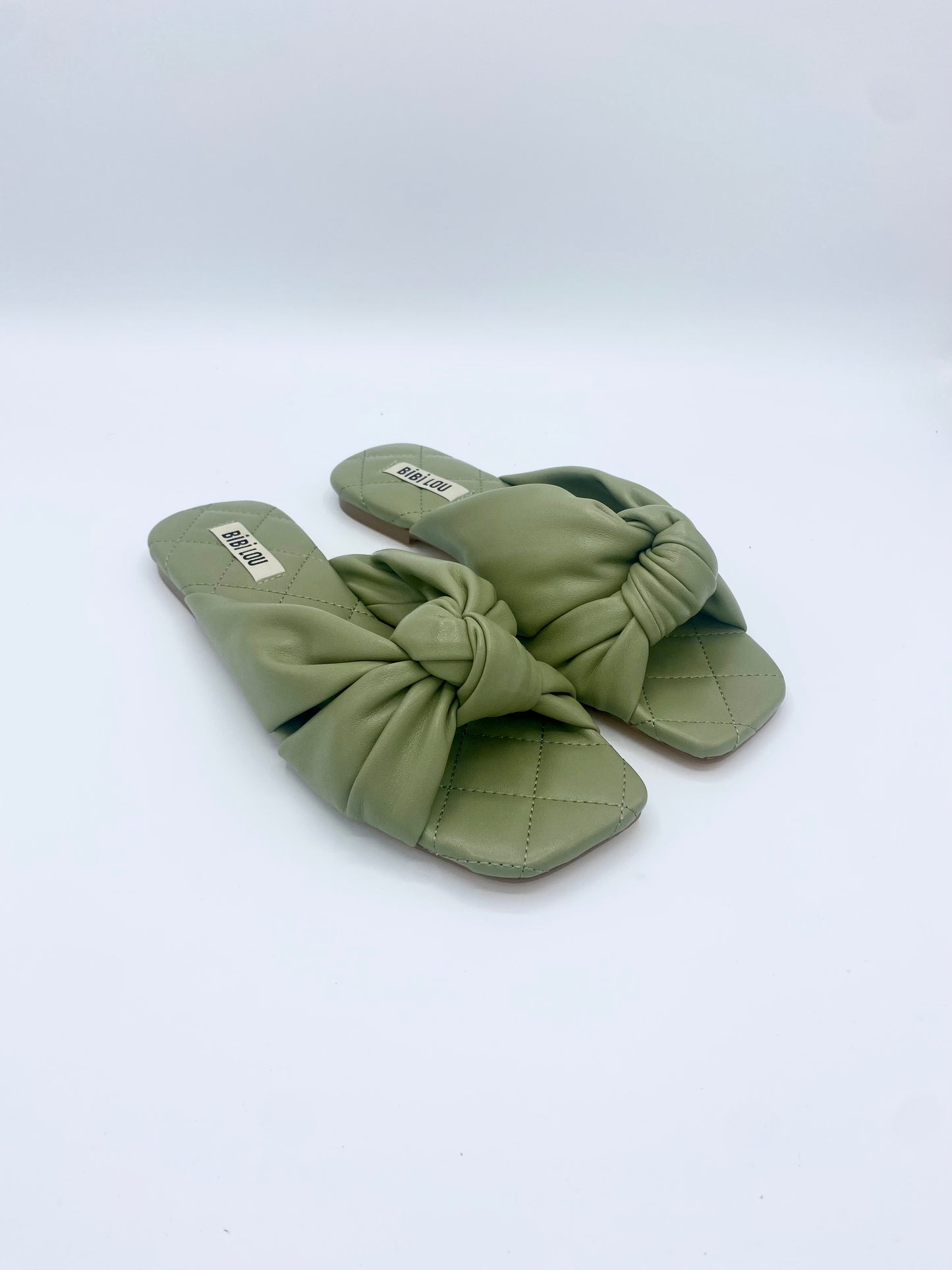 FLAT KNOT SANDAL OLIVE