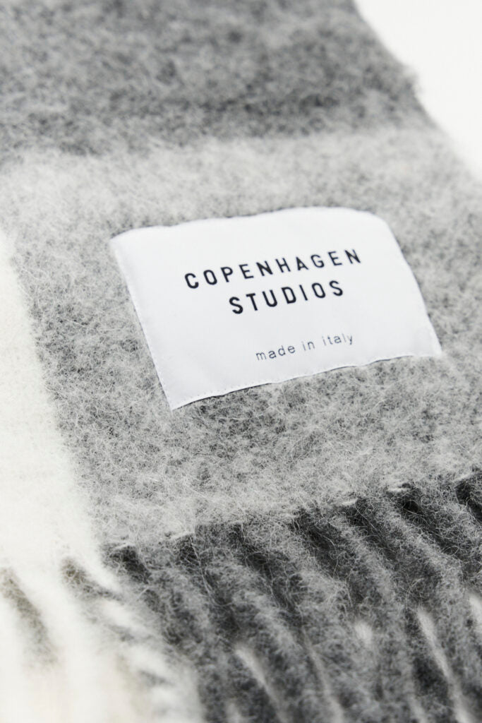 CPH SHAWL 4 WOOL MIX GREY MELANGE