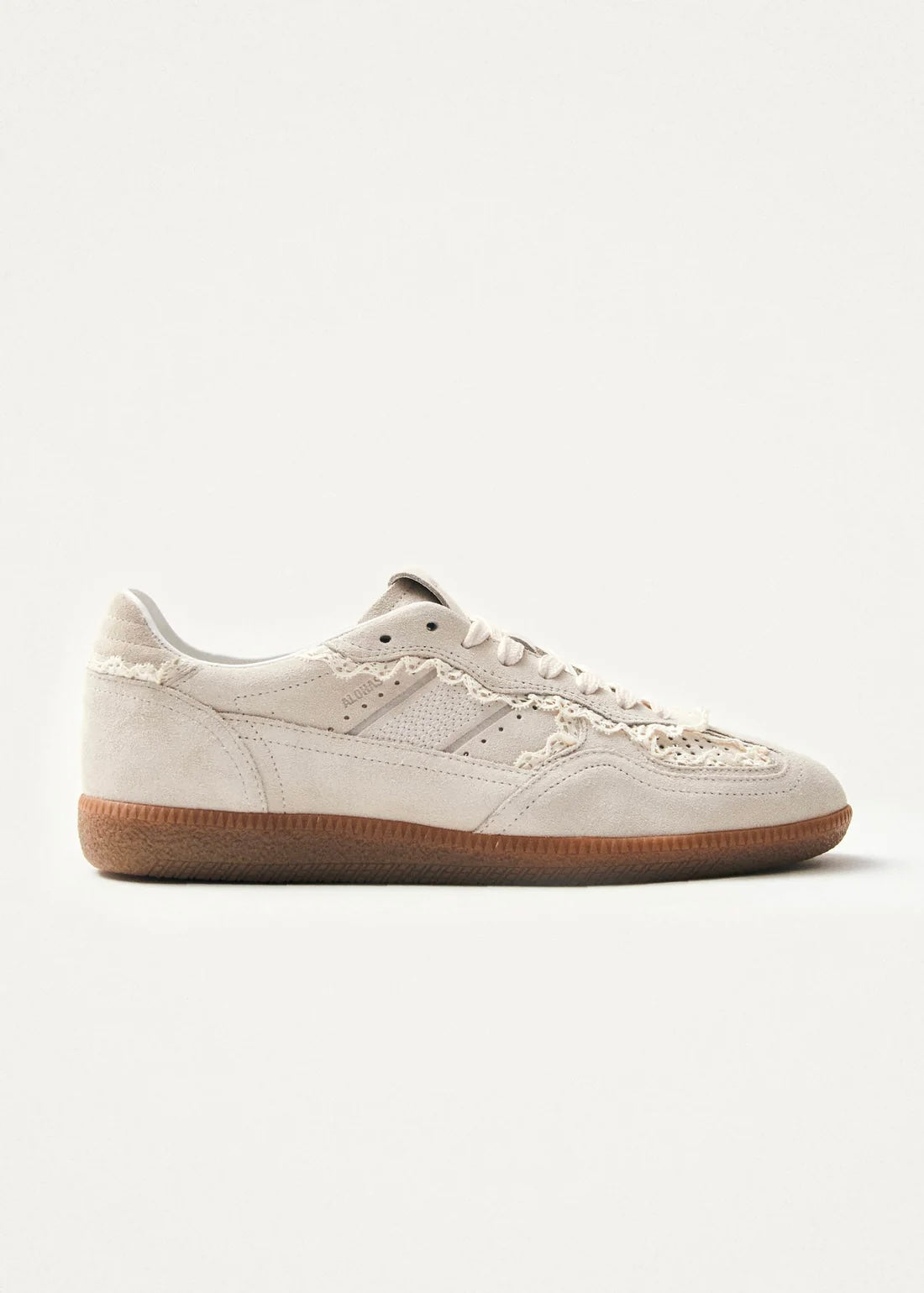 TB.490 CROCHET CREAM LEATHER SNEAKERS