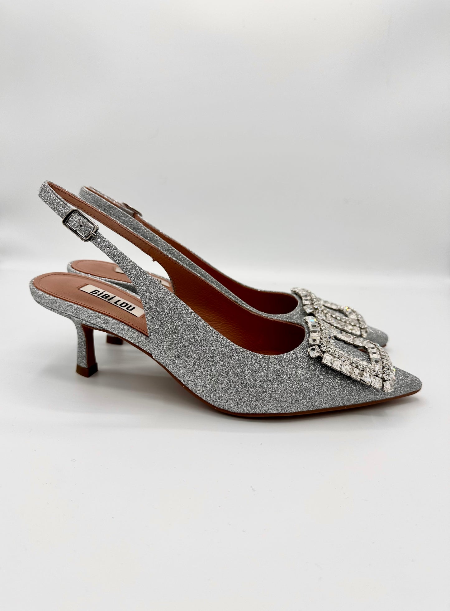 CRYSTAL CINDERELLA GLITTER HEEL