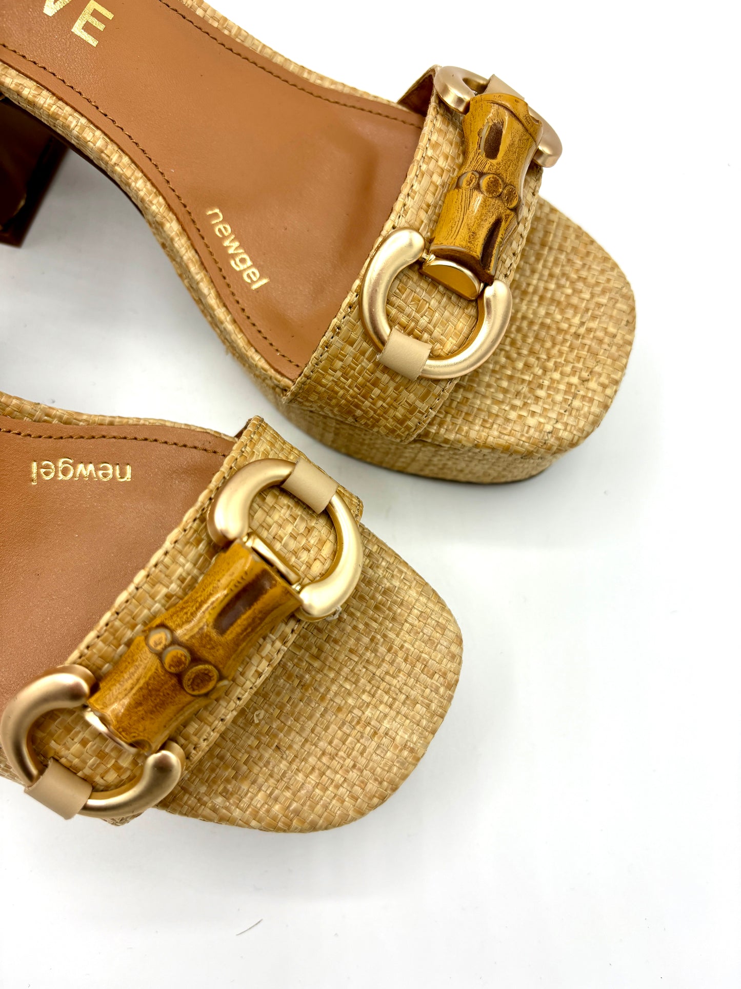 RAFIA PLATFORM HEEL NATURAL