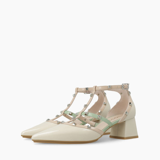 SALINA SLINGBACK PUMP CREME