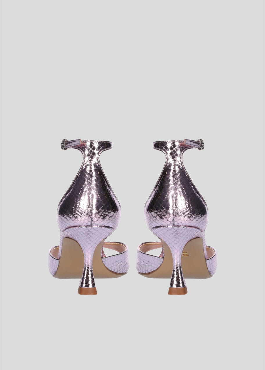 KUMALA HEEL SANDAL MAUVE