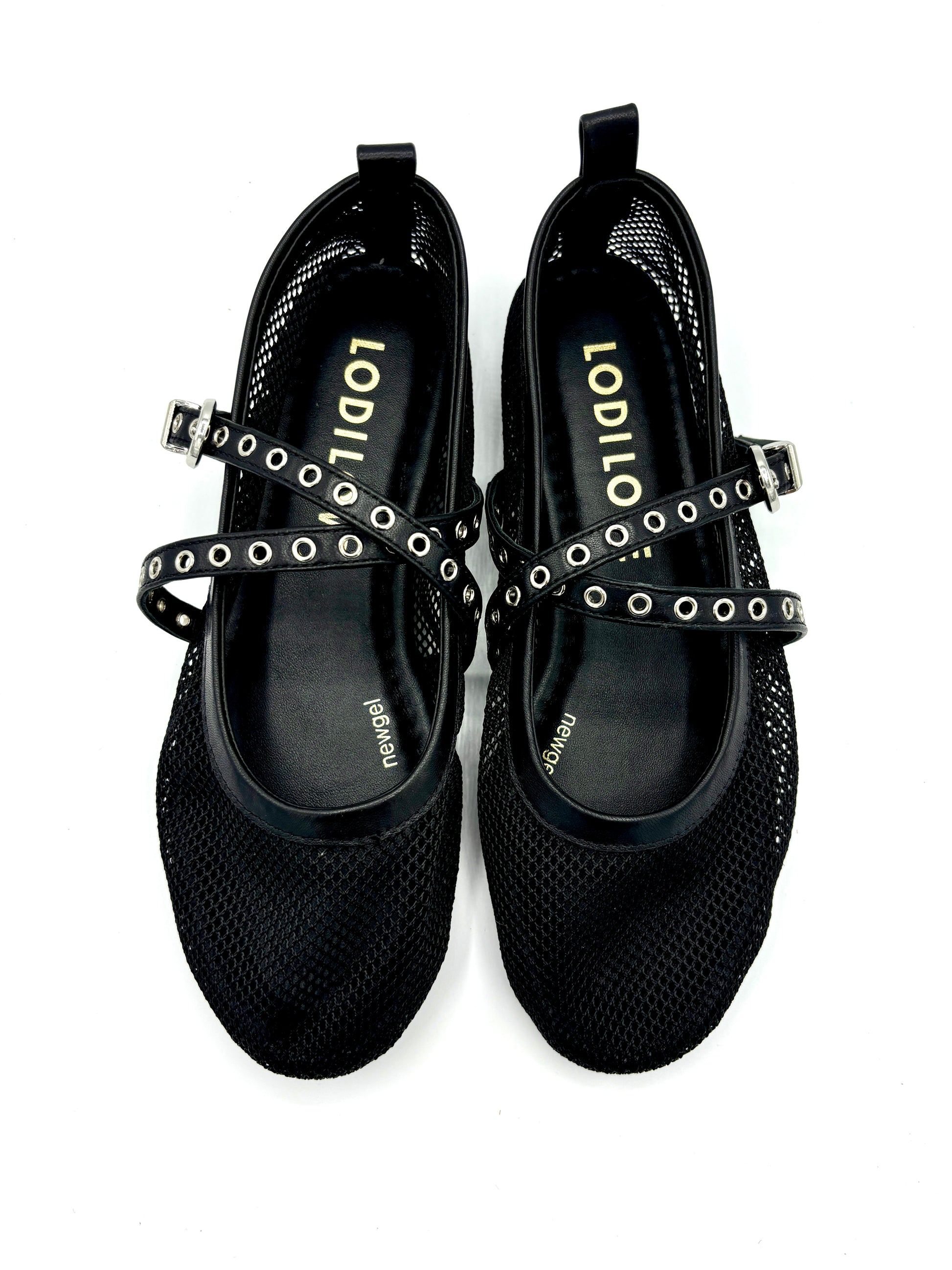 LODI MESH BALLERINA SCHWARZ