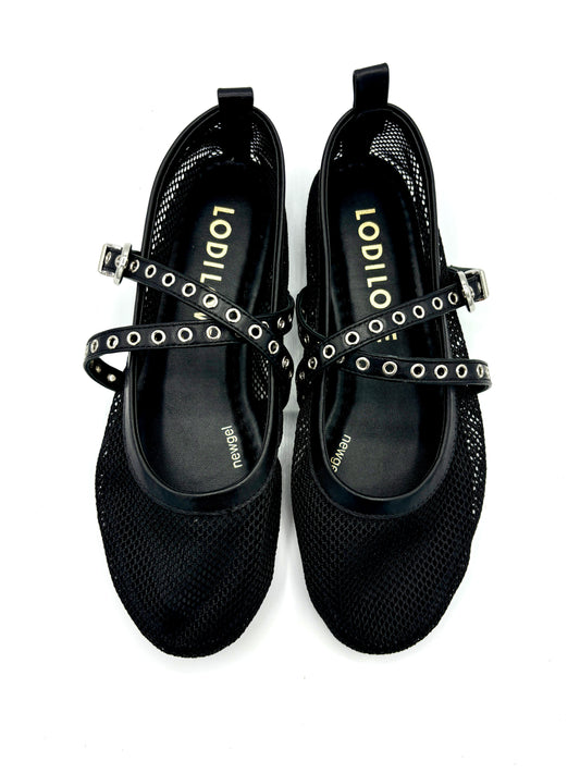 LODI MESH BALLERINA SCHWARZ