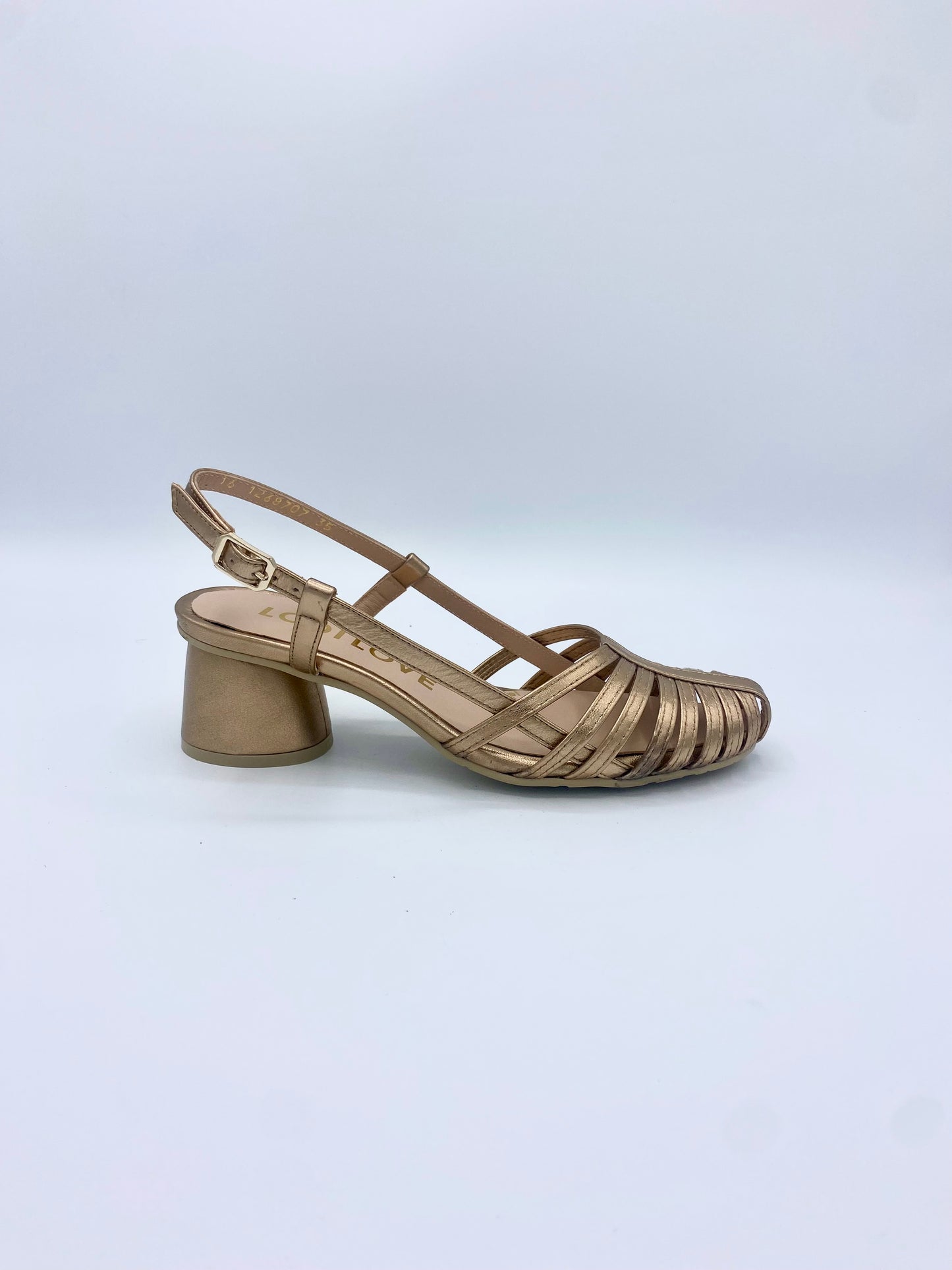 SLINGBACK PUMP ROSÉ GOLD