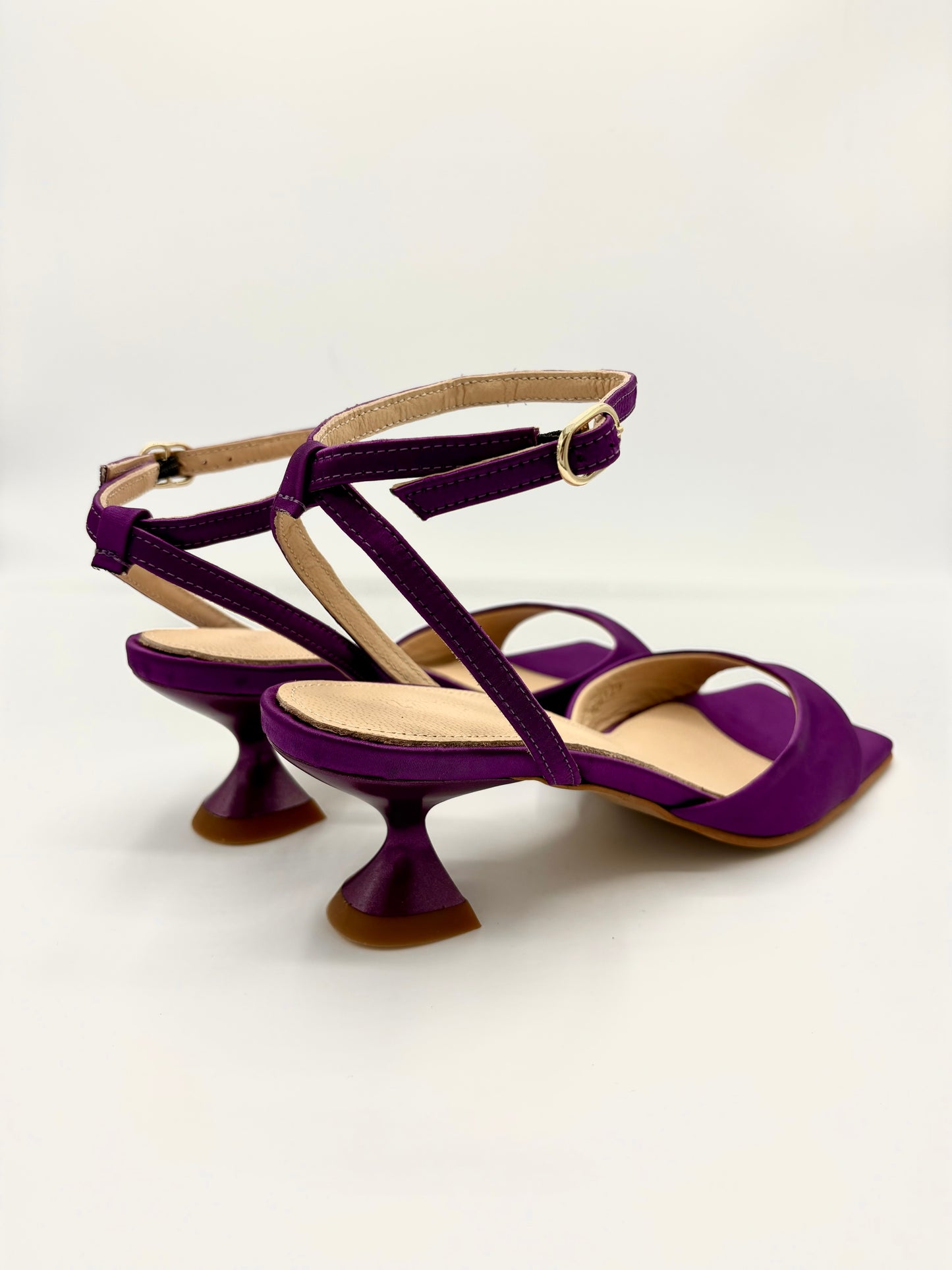SKYE SILKY PURPLE SANDALS