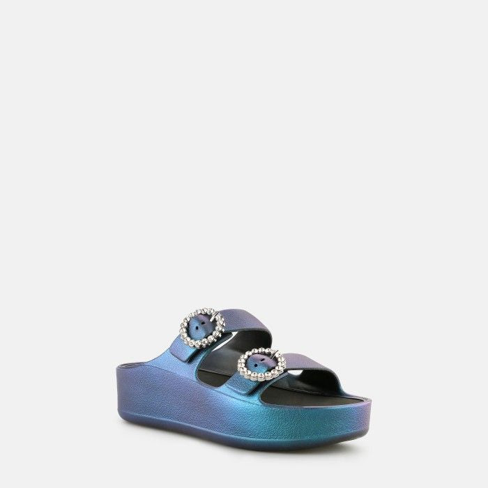 CLEA PEARL BLUE SLIPPER