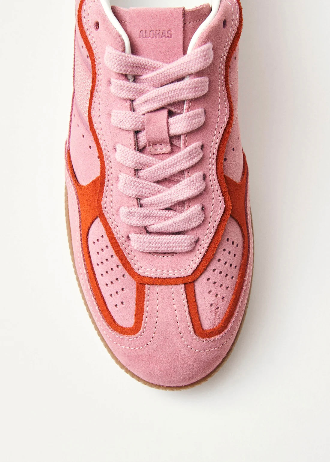 TB.490 RIFE SEA PINK LEATHER SNEAKER