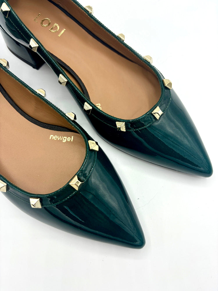 LODI AMISA BALLERINA DARK GREEN