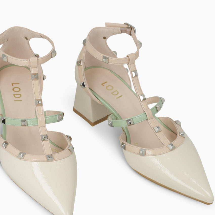 SALINA SLINGBACK PUMP CREME