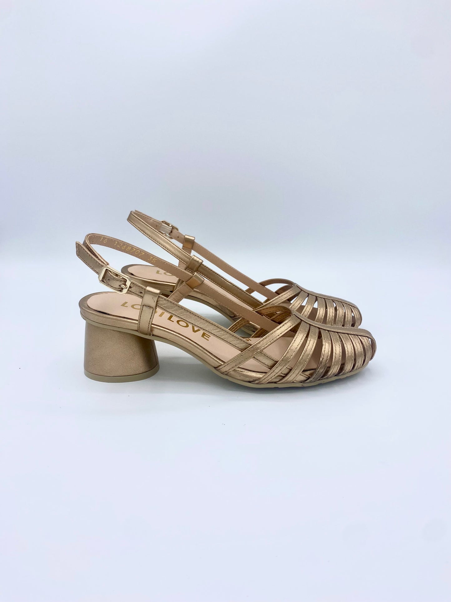 SLINGBACK PUMP ROSÉ GOLD