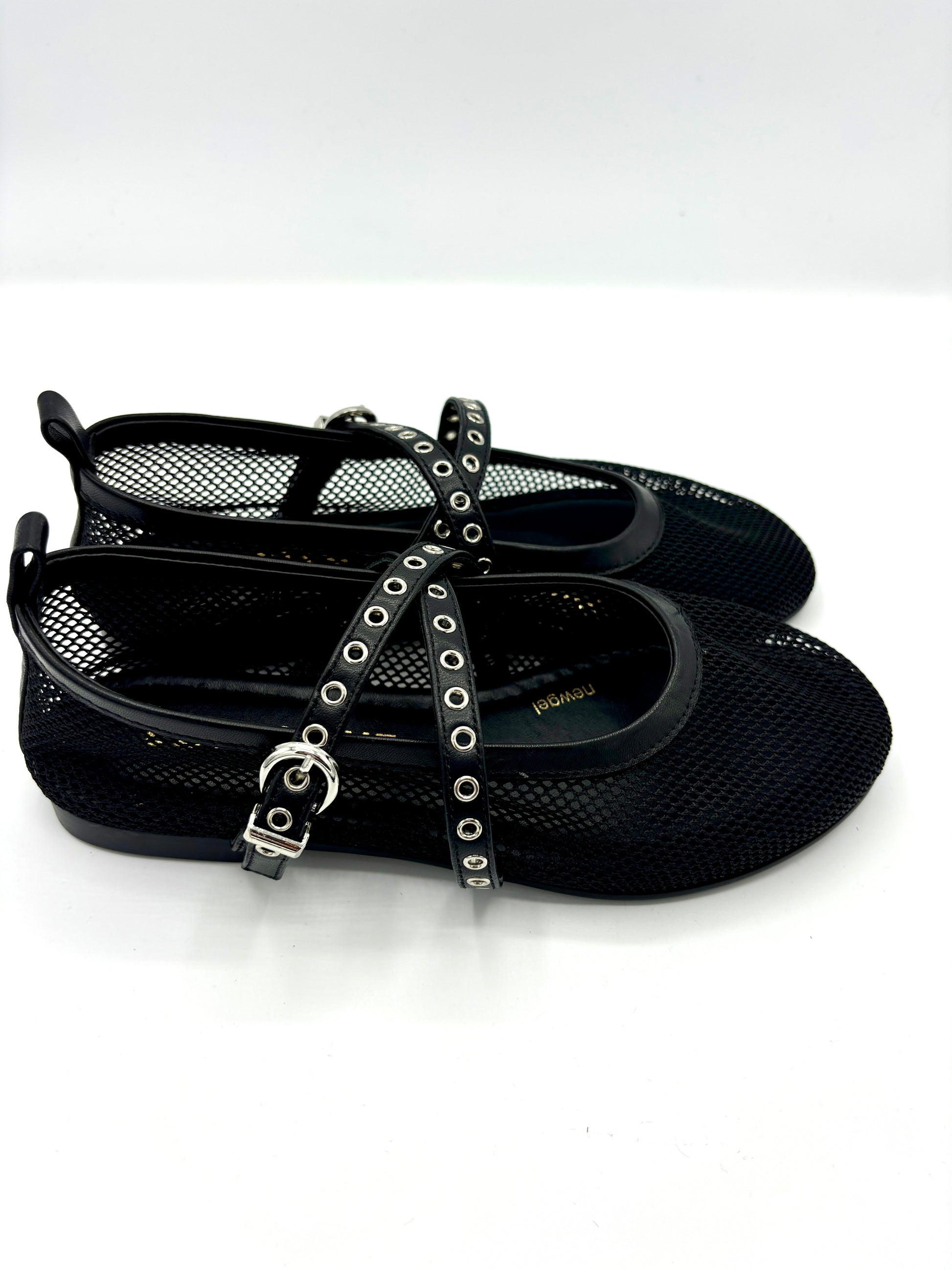 LODI MESH BALLERINA SCHWARZ