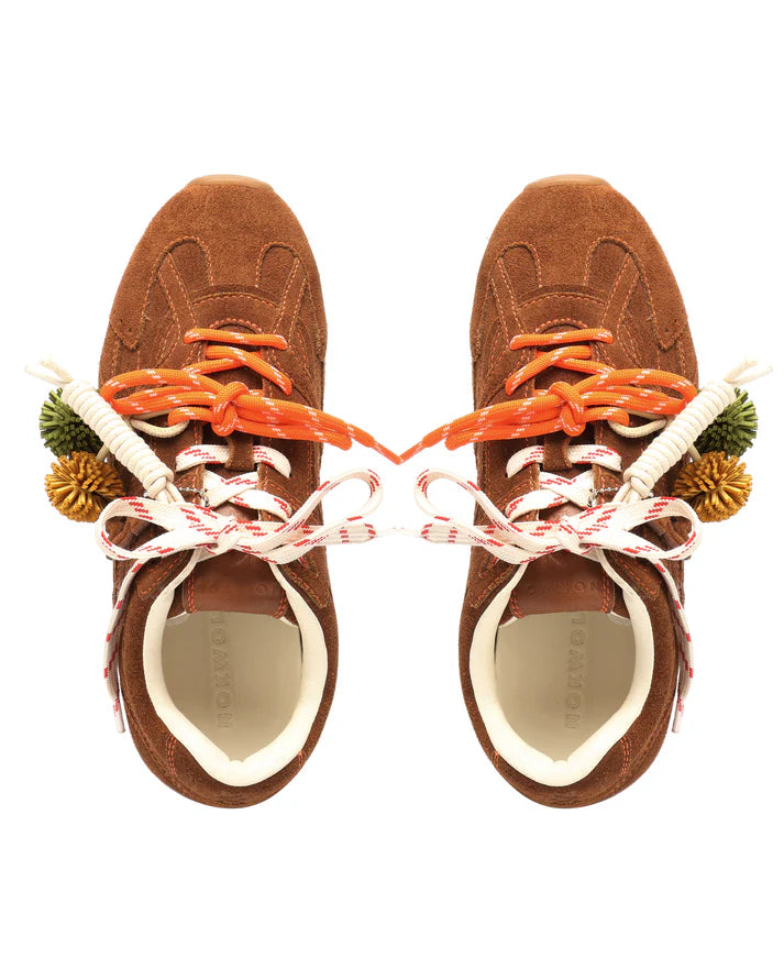 NOKWOL ATLAS TAN SUEDE SNEAKER