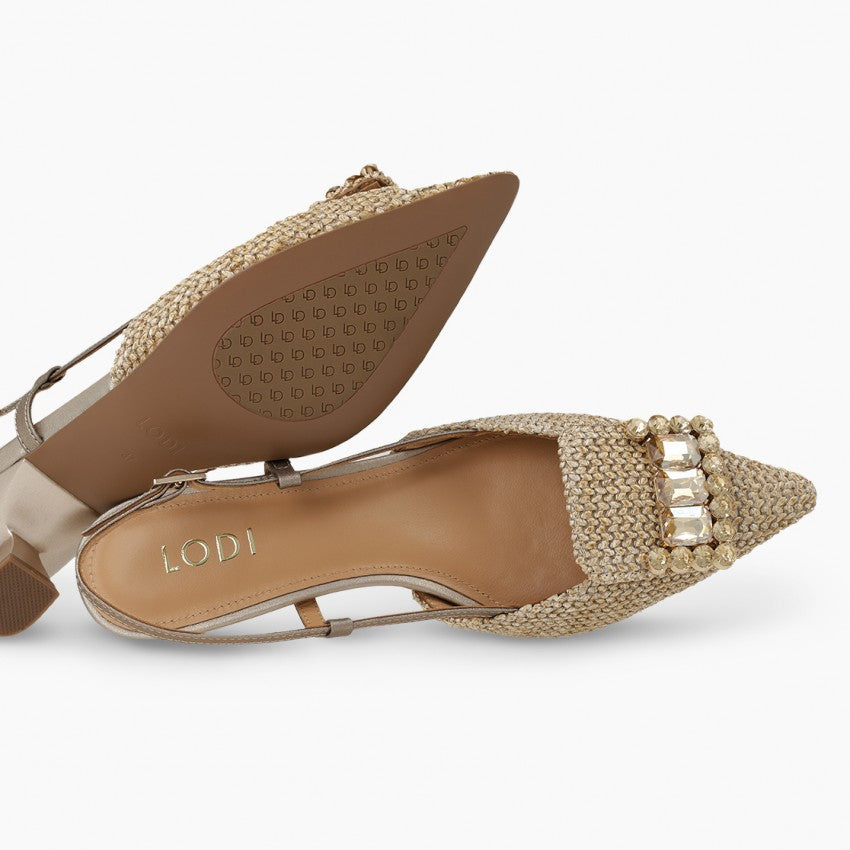 NATURAL GOLD COURT PUMP