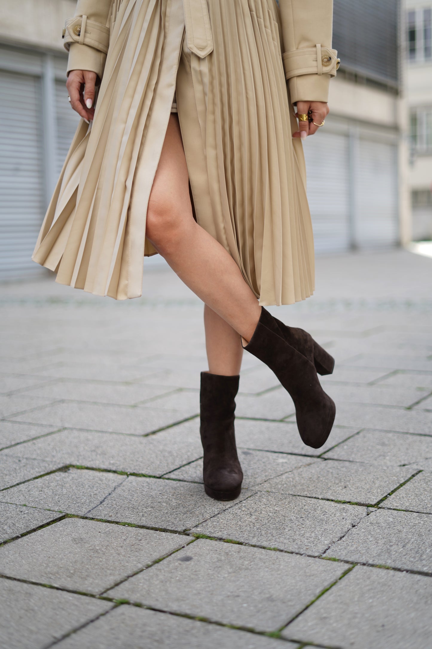 KAUS HIGH BOOT DARK BROWN