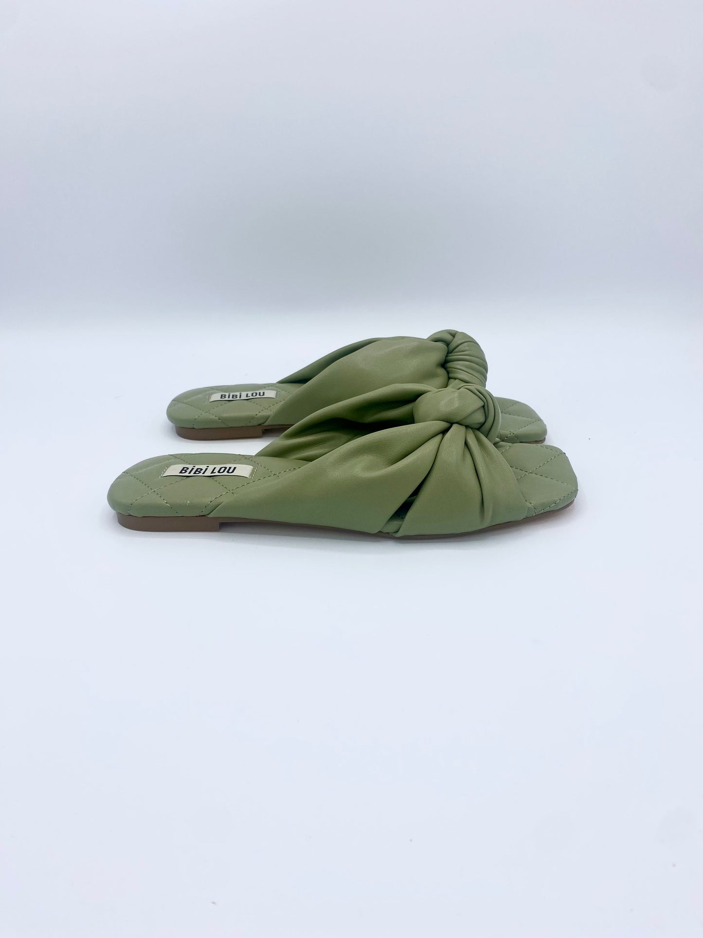 FLAT KNOT SANDAL OLIVE