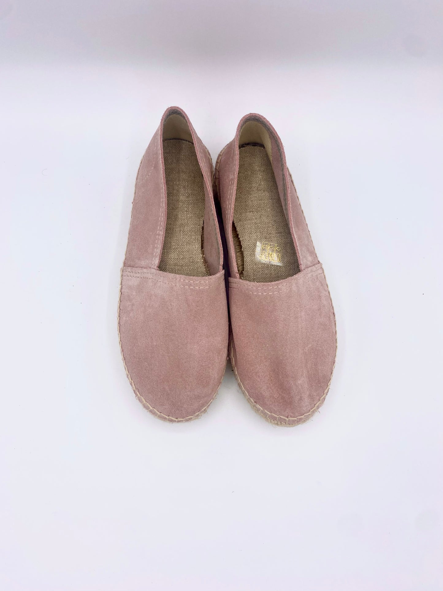 PLATFORM ESPADRILLE HANDMADE ROSE