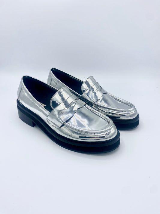JAYA LOAFERS SILVER MIRROR
