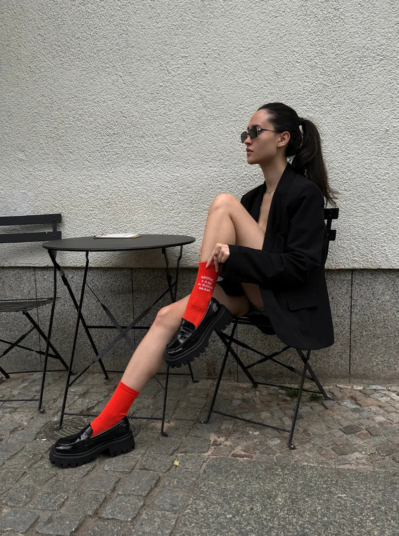 Ladies sales loafer socks