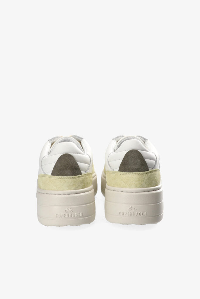 CPH75 LEATHER MIX WHITE YELLOW SNEAKER
