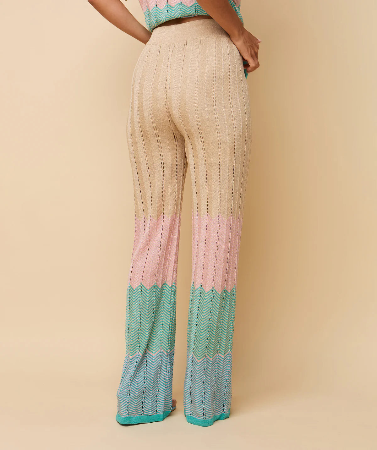 DANI TROUSERS SAND PINK