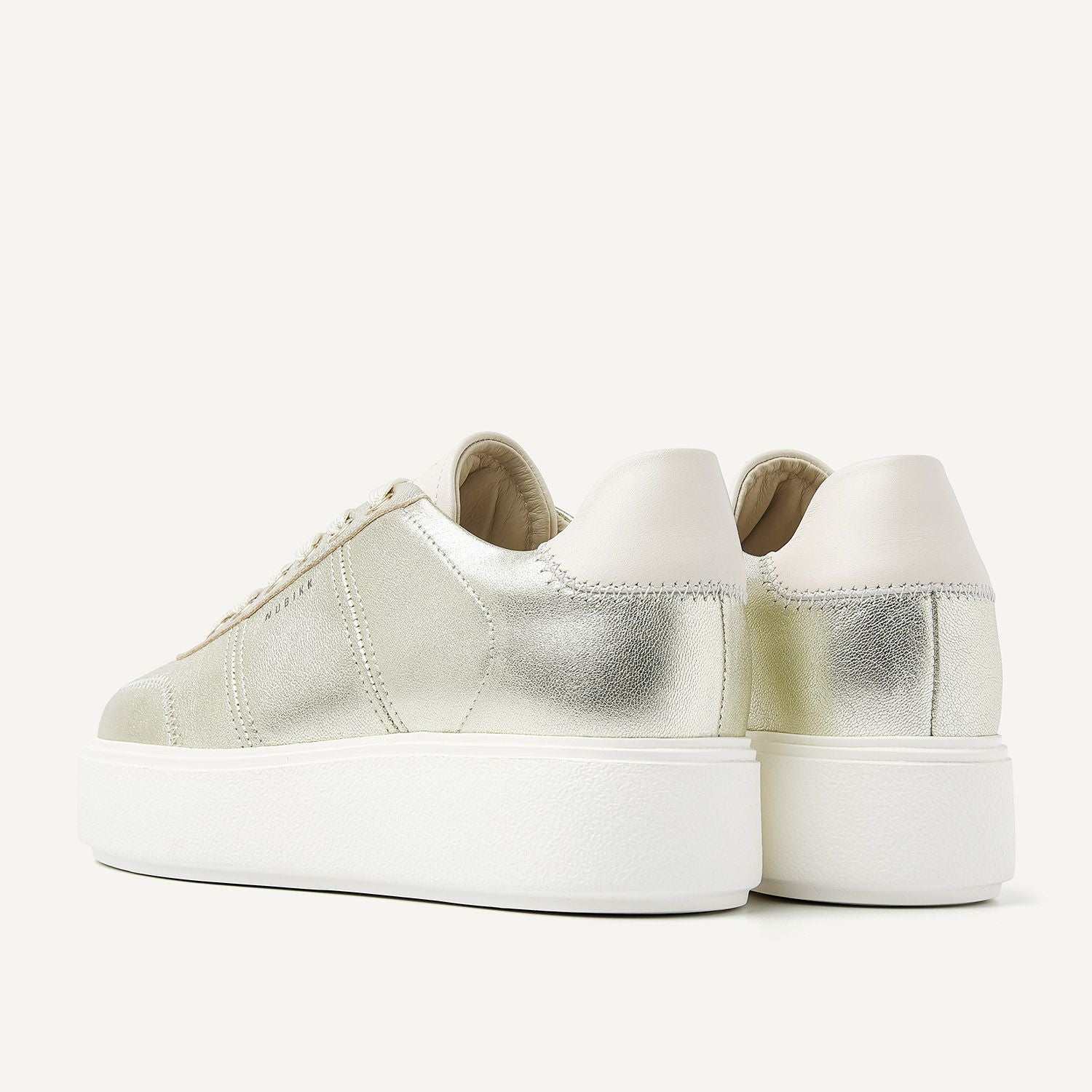 NUBIKK ELISE WING SNEAKER GOLD METALLIC SHINY7