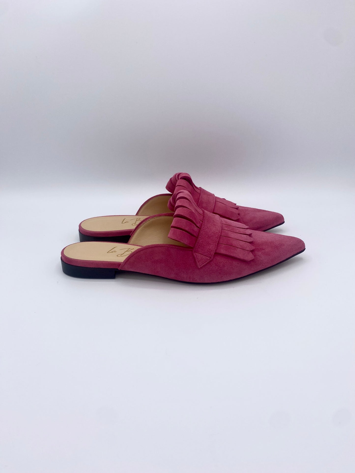 ANGELINA MULE - PINK SUEDE