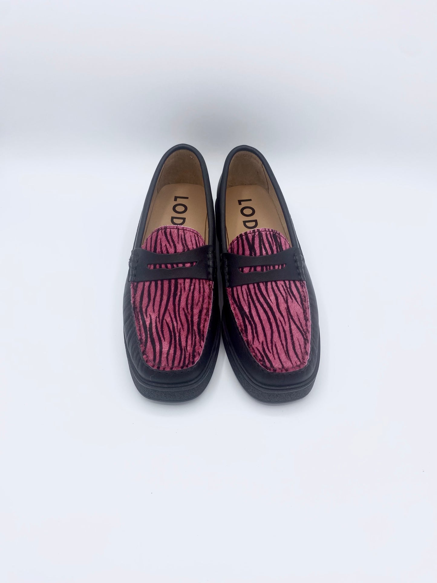 BOG LOAFER PINK ZEBRA