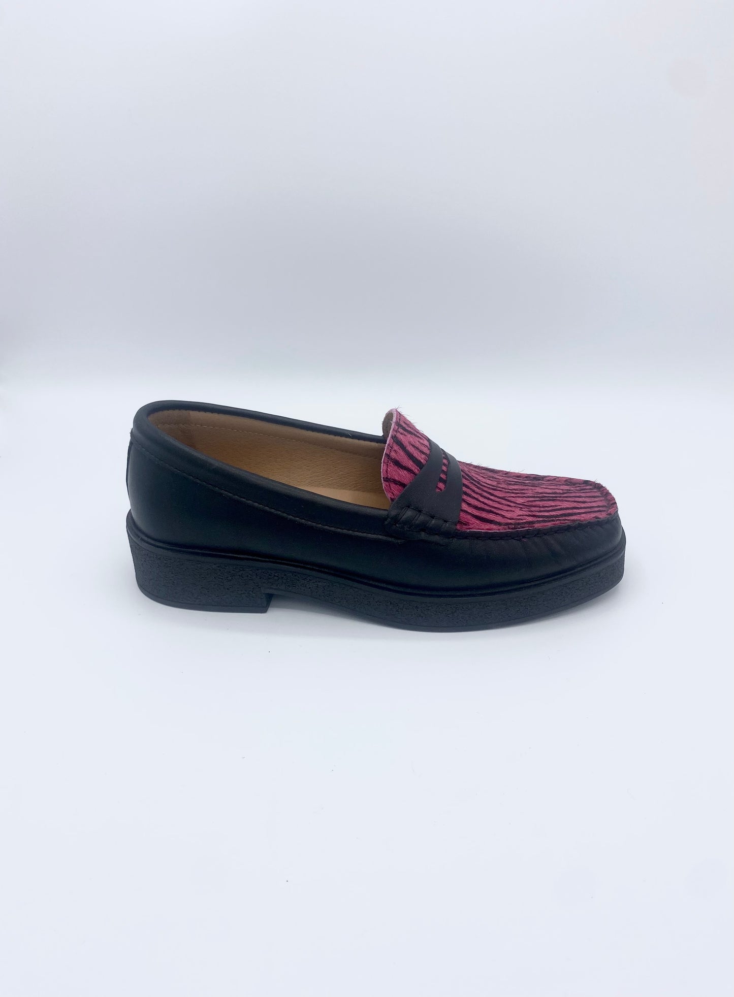 BOG LOAFER PINK ZEBRA