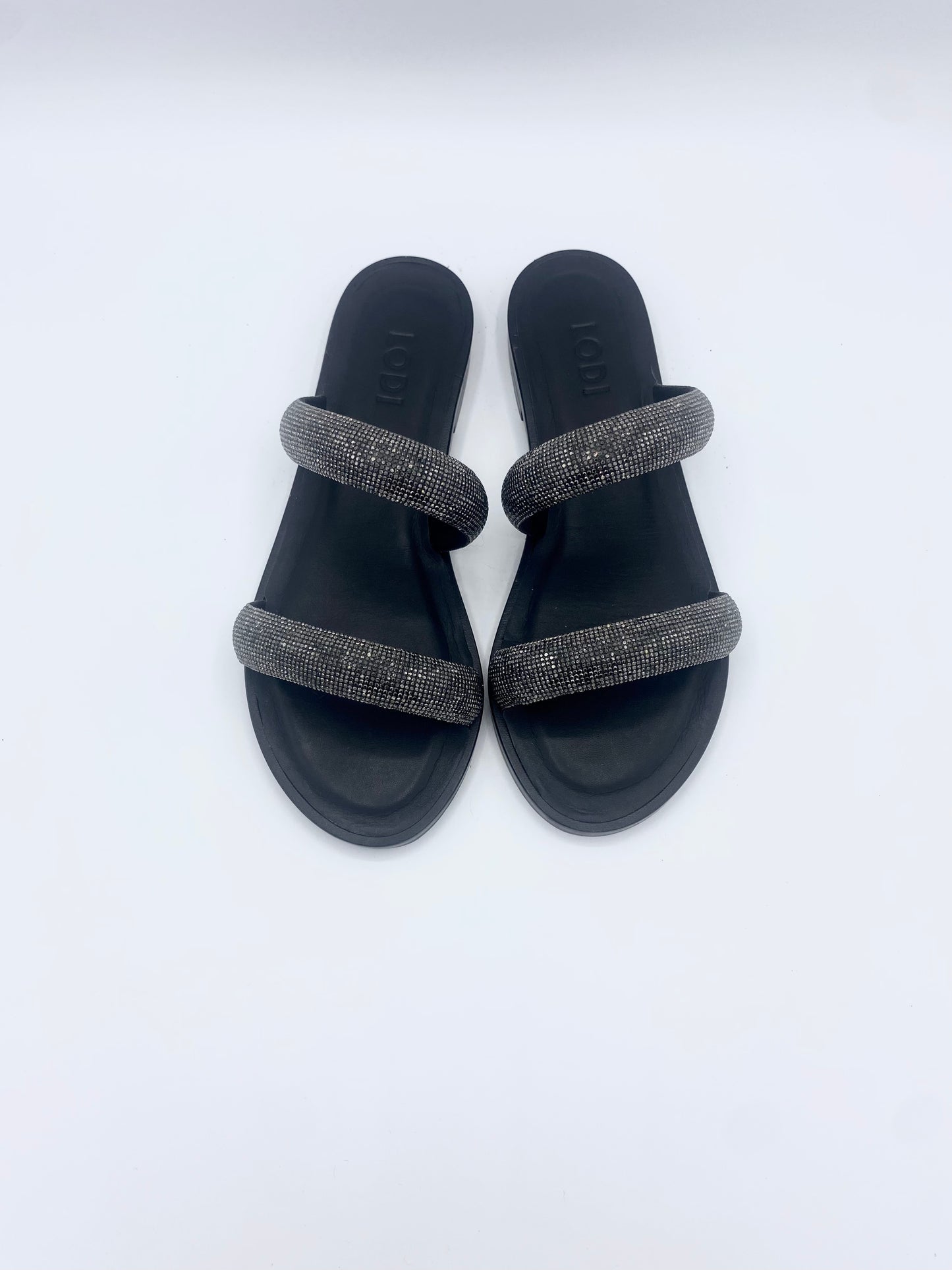 ANASTE SANDAL GLITTER BLACK