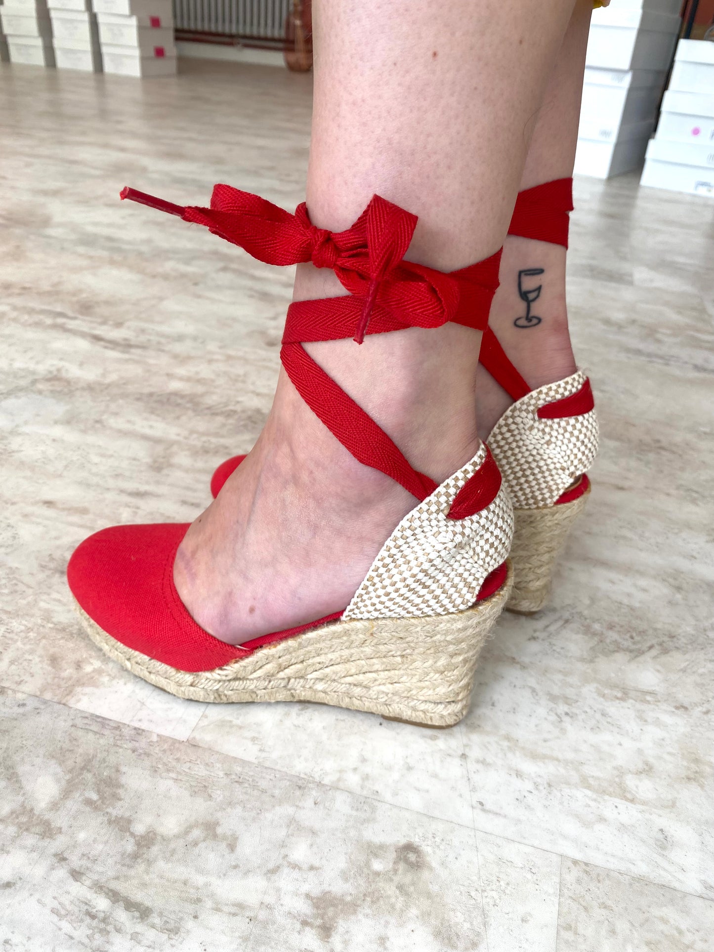 ESPADRILLES VALENCIANA RED