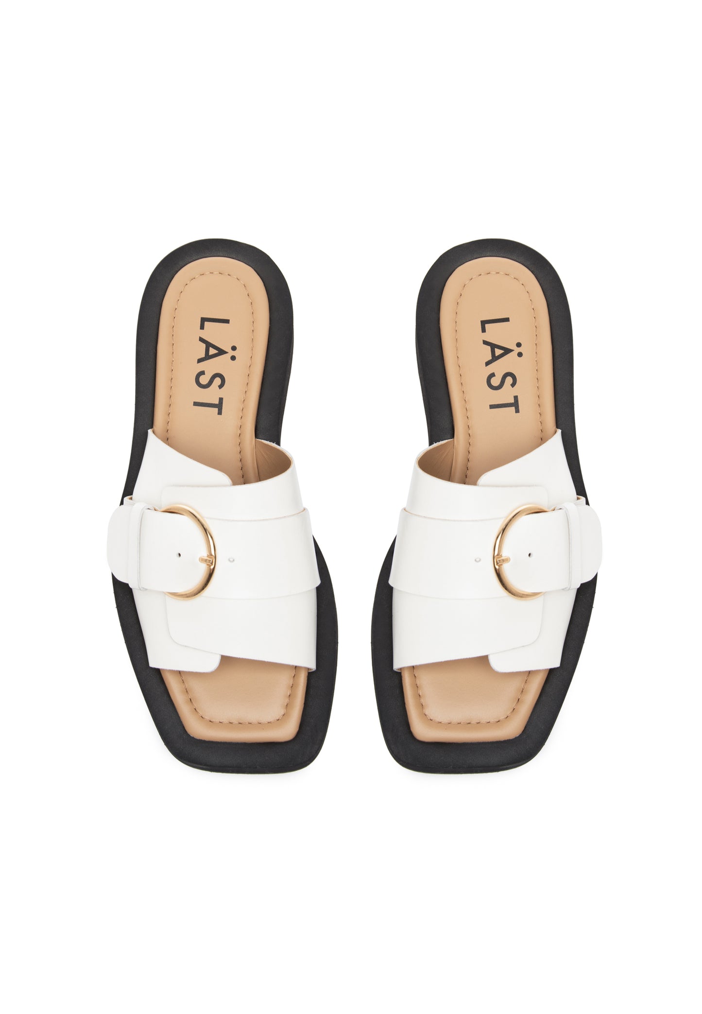 SELMA LEATHER SANDAL OFF-WHITE