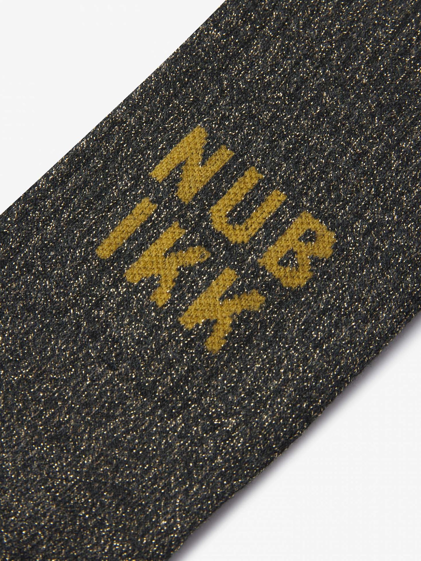 NOVA SOCKS BLACK GLITTER