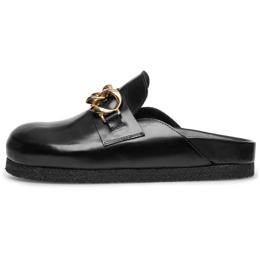 SLICE LEATHER BLACK