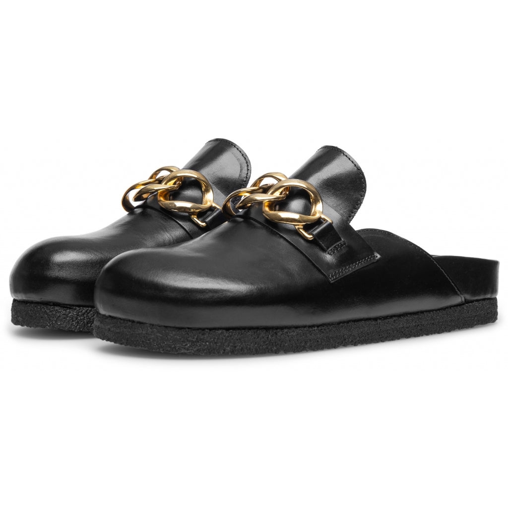 SLICE LEATHER BLACK