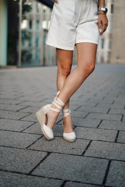 ESPADRILLES VALENCIANA CREME