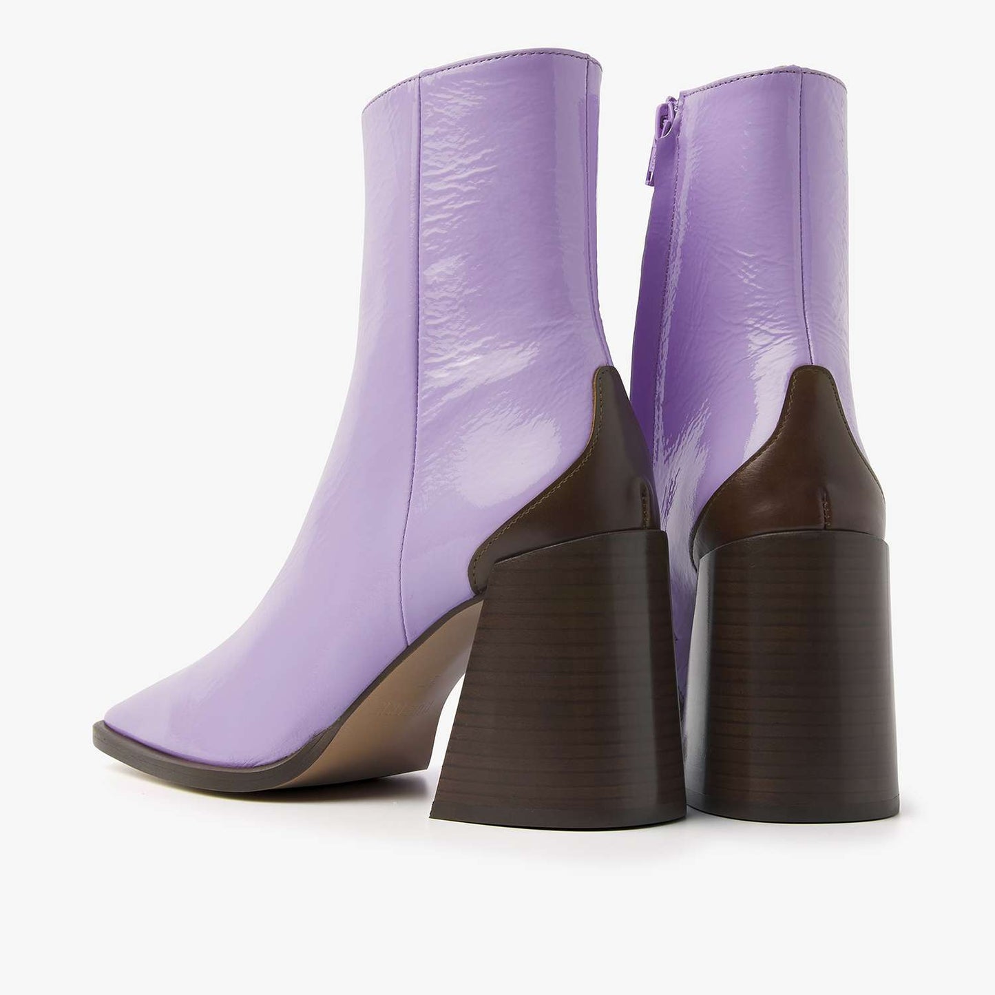 LANA PILAR PURPLE ANKLE BOOT