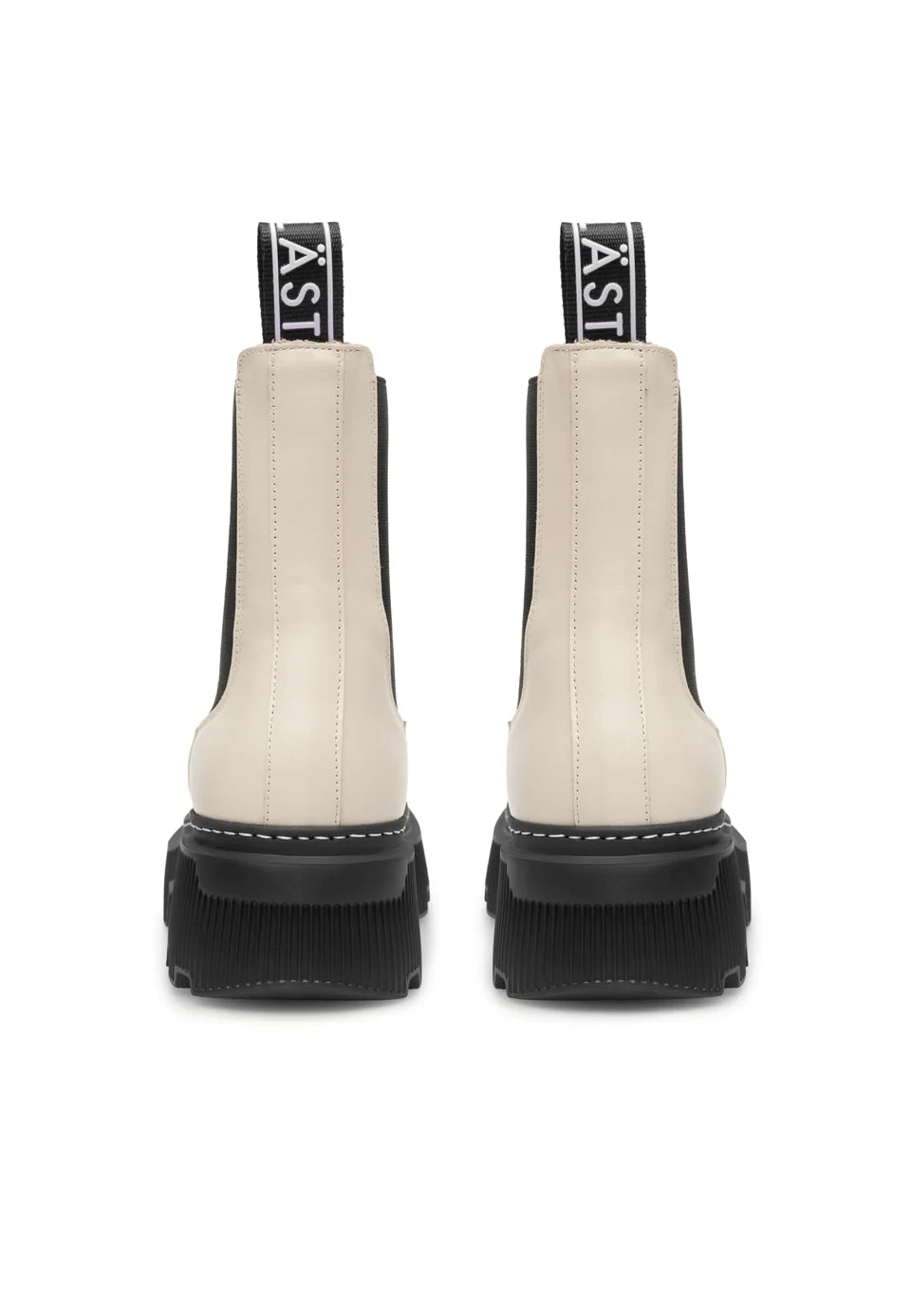 TRIXY LEATHER BOOT OFF WHITE