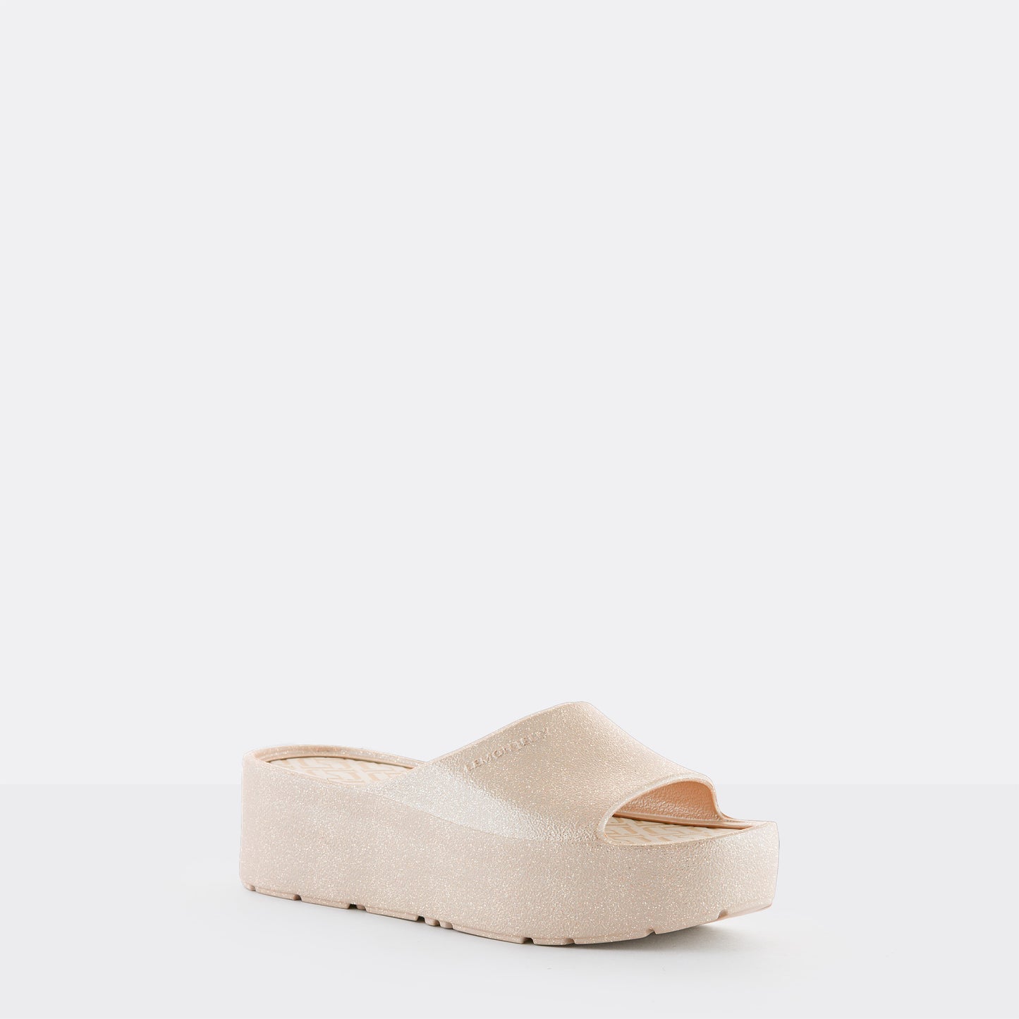 FIORELLA SLIDES GLITTER BEIGE