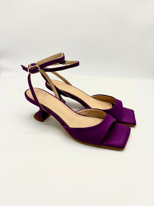 SKYE SILKY PURPLE SANDALS