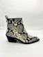 PYTHON WESTEN BOOT BLACK AND WHITE