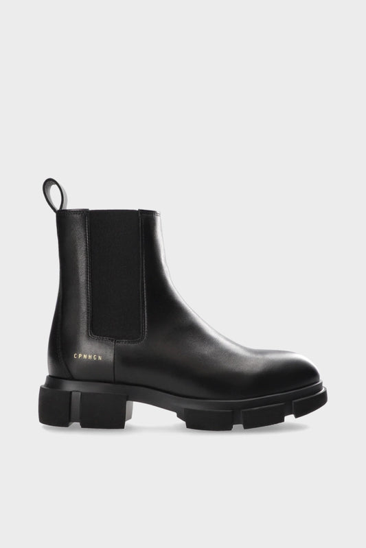 CPH570 VITELLO TEDDY BLACK BOOTS