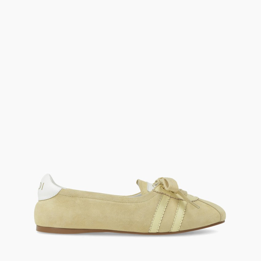 SPORTY BALLET FLATS YELLOW