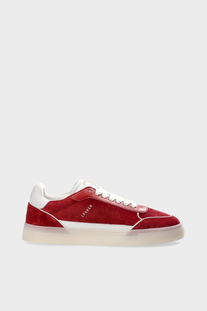 CPH253 x TONI GARRN LEATHER MIX RED WHITE SNEAKER