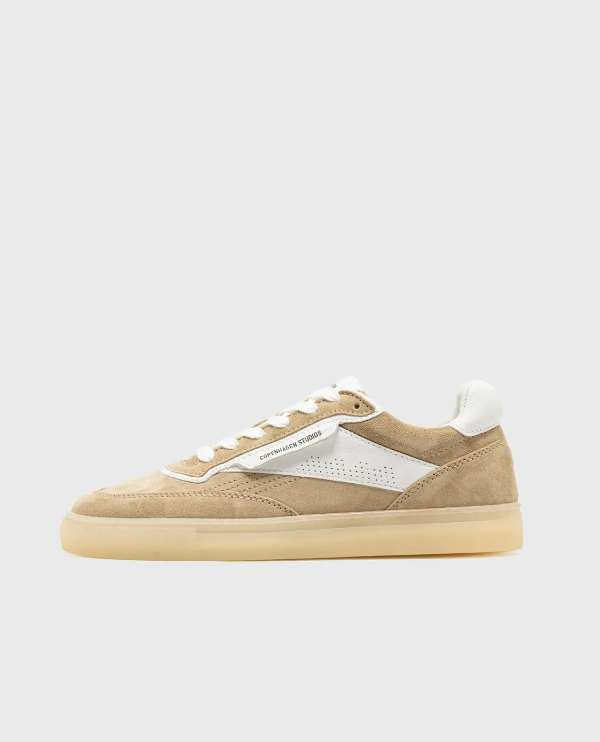 CPH90 LEATHER MIX SAND WHITE SNEAKER